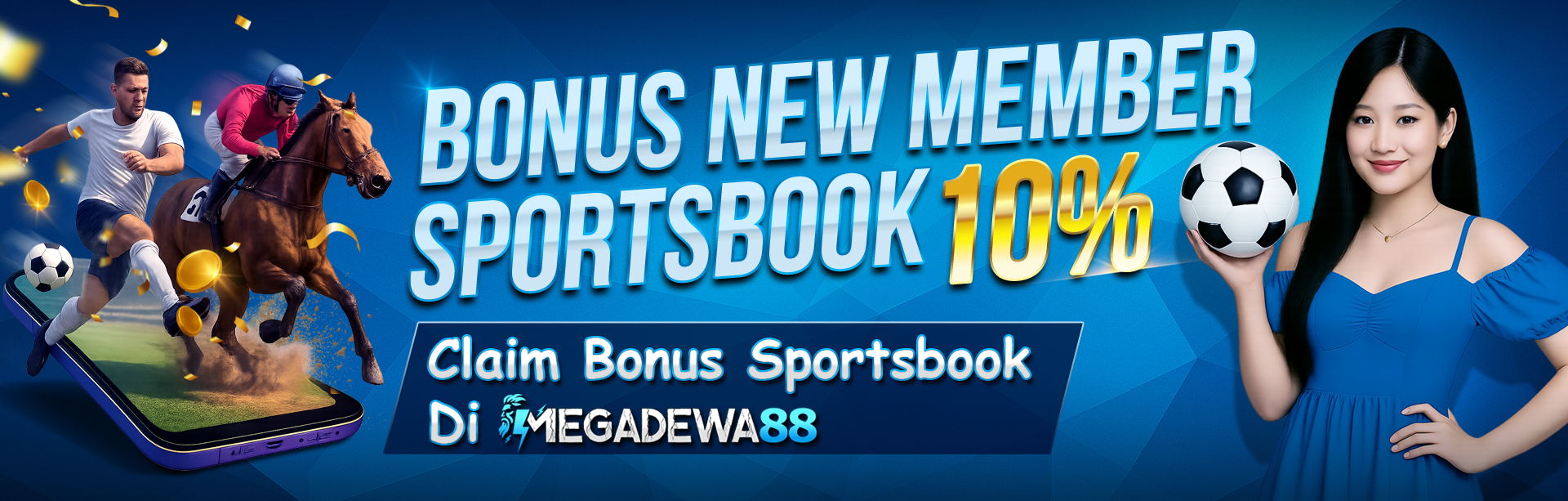 Bonus New Member Sportsbook 10%