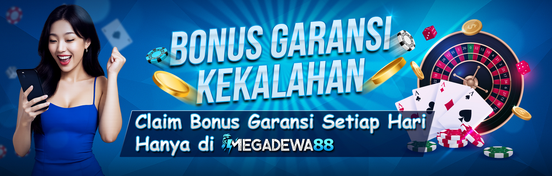 BONUS GARANSI KEKALAHAN MEGADEWA88